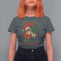 Funny Christmas Grumpy Cat T Shirt For Women Probably Just Gonna Jingle Some Of The Way I Am Tired - Wonder Print Shop