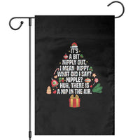 Funny Christmas Movie Garden Flag Its A Bit Nipply Out Nipply Out Xmas Vacation Holiday - Wonder Print Shop