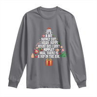 Funny Christmas Movie Long Sleeve Shirt Its A Bit Nipply Out Nipply Out Xmas Vacation Holiday - Wonder Print Shop
