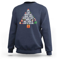 Funny Christmas Movie Sweatshirt Its A Bit Nipply Out Nipply Out Xmas Vacation Holiday - Wonder Print Shop