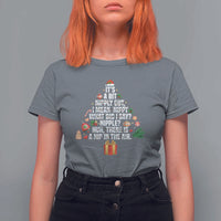 Funny Christmas Movie T Shirt For Women Its A Bit Nipply Out Nipply Out Xmas Vacation Holiday - Wonder Print Shop