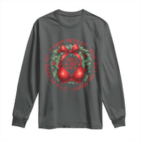 Funny Christmas Movie Long Sleeve Shirt Its A Bit Nipply Out I Mean Nippy Out What Did I Say Nipple - Wonder Print Shop
