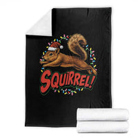 Funny Christmas Squirrel Throw Blanket Xmas Vacation Holiday Movie - Wonder Print Shop