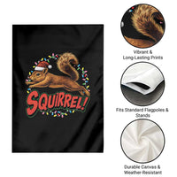Funny Christmas Squirrel Garden Flag Xmas Vacation Holiday Movie - Wonder Print Shop