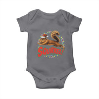 Funny Christmas Squirrel Baby Onesie Xmas Vacation Holiday Movie - Wonder Print Shop