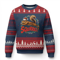 Funny Xmas Squirrel Ugly Christmas Sweater Xmas Vacation Holiday Movie - Wonder Print Shop