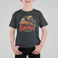 Funny Christmas Squirrel T Shirt For Kid Xmas Vacation Holiday Movie - Wonder Print Shop