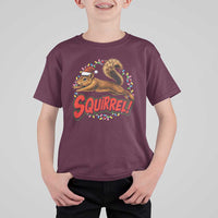 Funny Christmas Squirrel T Shirt For Kid Xmas Vacation Holiday Movie - Wonder Print Shop
