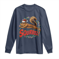 Funny Christmas Squirrel Long Sleeve Shirt Xmas Vacation Holiday Movie - Wonder Print Shop