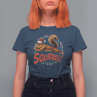 Funny Christmas Squirrel T Shirt For Women Xmas Vacation Holiday Movie - Wonder Print Shop