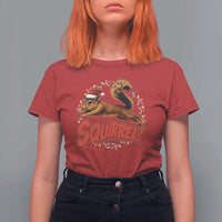 Funny Christmas Squirrel T Shirt For Women Xmas Vacation Holiday Movie - Wonder Print Shop