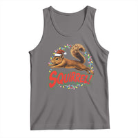 Funny Christmas Squirrel Tank Top Xmas Vacation Holiday Movie - Wonder Print Shop
