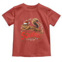 Funny Christmas Squirrel Toddler T Shirt Xmas Vacation Holiday Movie - Wonder Print Shop