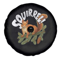 Funny Christmas Squirrel Spare Tire Cover Xmas Vacation Holiday Movie Pine Tree - Wonder Print Shop