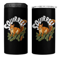 Funny Christmas Squirrel 4 in 1 Can Cooler Tumbler Xmas Vacation Holiday Movie Pine Tree - Wonder Print Shop