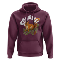 Funny Christmas Squirrel Hoodie Xmas Vacation Holiday Movie Pine Tree - Wonder Print Shop