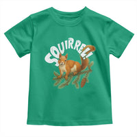 Funny Christmas Squirrel Toddler T Shirt Xmas Vacation Holiday Movie Pine Tree - Wonder Print Shop