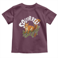 Funny Christmas Squirrel Toddler T Shirt Xmas Vacation Holiday Movie Pine Tree - Wonder Print Shop