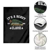 Its A Beaut Clark Garden Flag Funny Christmas Vacation Holiday Movie - Wonder Print Shop