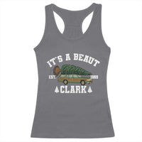 Its A Beaut Clark Racerback Tank Top Funny Christmas Vacation Holiday Movie - Wonder Print Shop