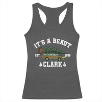 Its A Beaut Clark Racerback Tank Top Funny Christmas Vacation Holiday Movie - Wonder Print Shop