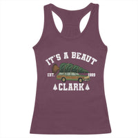 Its A Beaut Clark Racerback Tank Top Funny Christmas Vacation Holiday Movie - Wonder Print Shop