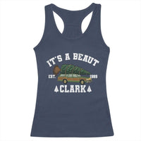 Its A Beaut Clark Racerback Tank Top Funny Christmas Vacation Holiday Movie - Wonder Print Shop