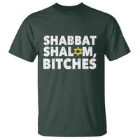 Funny Hanukkah Shabbat Shalom Bitches T Shirt Star Of David - Wonder Print Shop