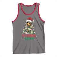 Funny 67 Christmas Tank Top 6 7 Plates Later Xmas Dinner Turkey - Wonder Print Shop