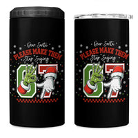 Funny Dear Santa Please Make Them Stop Saying 67 Christmas 4 in 1 Can Cooler Tumbler Six Seven Meme Xmas - Wonder Print Shop