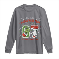 Funny Dear Santa Please Make Them Stop Saying 67 Christmas Long Sleeve Shirt Six Seven Meme Xmas - Wonder Print Shop