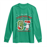 Funny Dear Santa Please Make Them Stop Saying 67 Christmas Long Sleeve Shirt Six Seven Meme Xmas - Wonder Print Shop