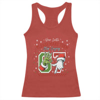 Funny Dear Santa Please Make Them Stop Saying 67 Christmas Racerback Tank Top Six Seven Meme Xmas - Wonder Print Shop