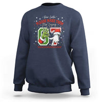 Funny Dear Santa Please Make Them Stop Saying 67 Christmas Sweatshirt Six Seven Meme Xmas - Wonder Print Shop