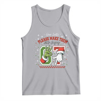 Funny Dear Santa Please Make Them Stop Saying 67 Christmas Tank Top Six Seven Meme Xmas - undefined