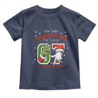 Funny Dear Santa Please Make Them Stop Saying 67 Christmas Toddler T Shirt Six Seven Meme Xmas - Wonder Print Shop