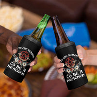 Tis The Season To Be The Heathen 4 in 1 Can Cooler Tumbler Pagan Christmas Yule Holiday Pentagram - Wonder Print Shop