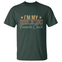 I Am My Father In Laws Favorite Child T Shirt Funny Parent - Wonder Print Shop