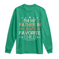 I Am My Father In Laws Favorite Child Long Sleeve Shirt Family Humor - Wonder Print Shop