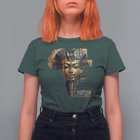 Our History Didn't Start At Slavery T Shirt For Women Black History Month Ancient Egyptian