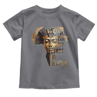 Our History Didn't Start At Slavery Toddler T Shirt Black History Month Ancient Egyptian