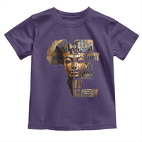Our History Didn't Start At Slavery Toddler T Shirt Black History Month Ancient Egyptian