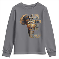 Our History Didn't Start At Slavery Youth Sweatshirt Black History Month Ancient Egyptian