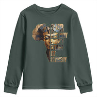 Our History Didn't Start At Slavery Youth Sweatshirt Black History Month Ancient Egyptian