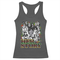 Black Women History Racerback Tank Top Her Story Black History Month