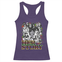 Black Women History Racerback Tank Top Her Story Black History Month