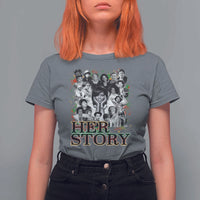 Black Women History T Shirt For Women Her Story Black History Month