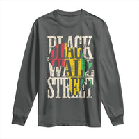 Black Wall Street Long Sleeve Shirt Tulsa Oklahoma Black History Month Africa Map