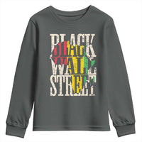 Black Wall Street Youth Sweatshirt Tulsa Oklahoma Black History Month Africa Map