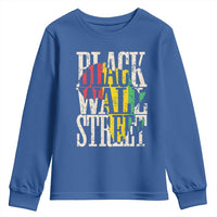 Black Wall Street Youth Sweatshirt Tulsa Oklahoma Black History Month Africa Map